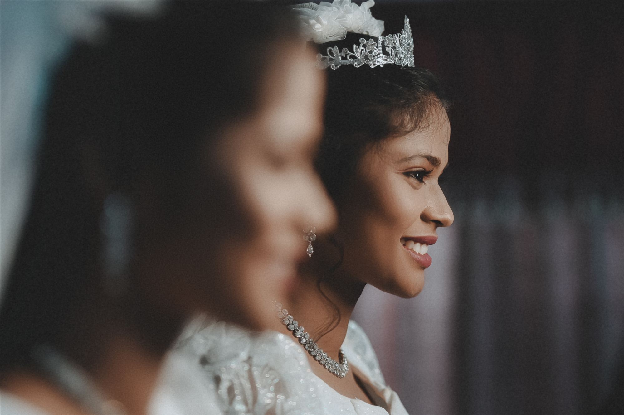 Couple portrait on the wedding day